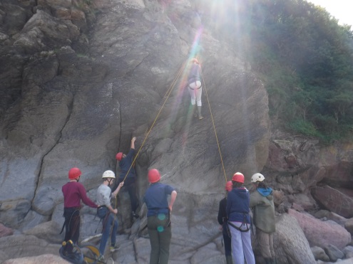 Coasteering