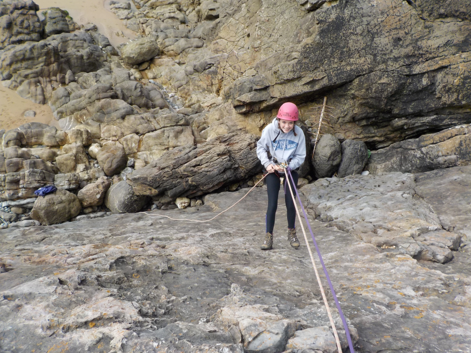 Abseiling