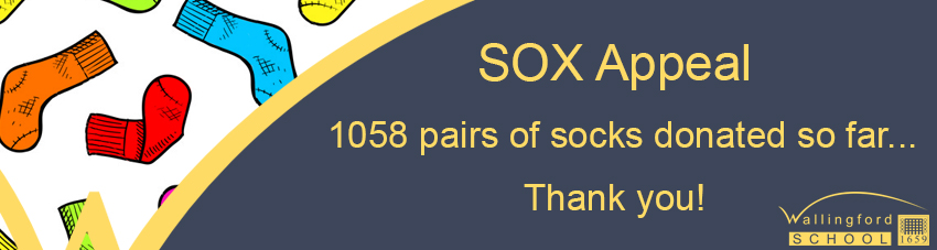 1058 pairs of socks donated so far ... Thank you!