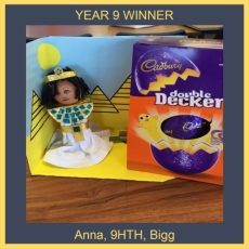 Year 9 winner - Anna, Bigg